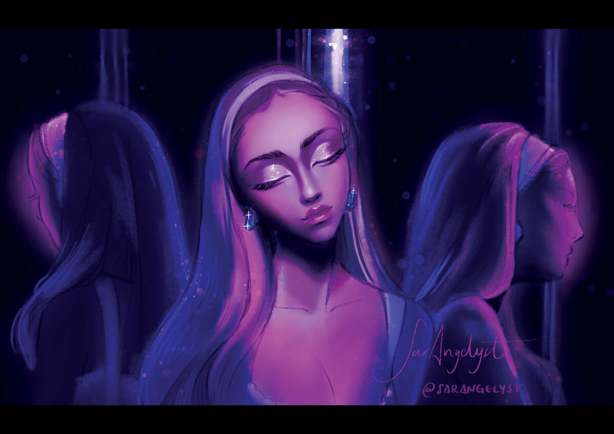 Bust Full Color + different style + background (2023)